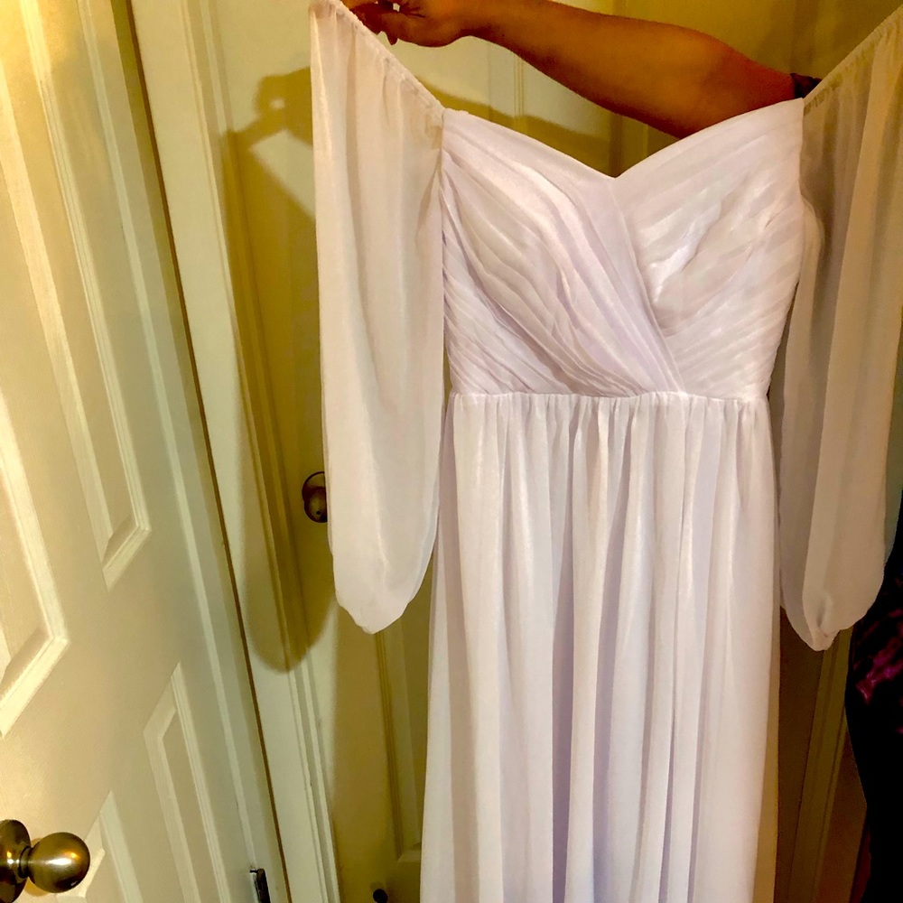 Beautiful White Dress Size 10 * New Never Worn $60 OBO
